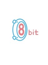 Logo studio atau produser 8bit