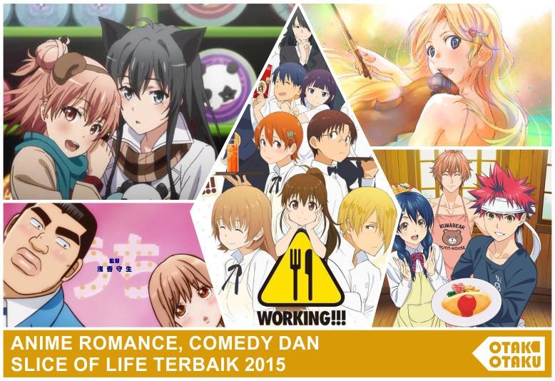 Anime Romance, Comedy dan Slice of Life Terbaik 2015