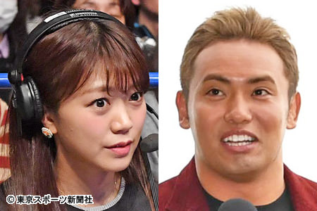 Mimori Suzuko dan Okada Kazuchika